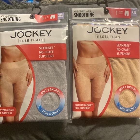 💜Bundle of 2 Pack Jockey° Essentials Seamfree® No Chafe Slipshort - Picture 2 of 14